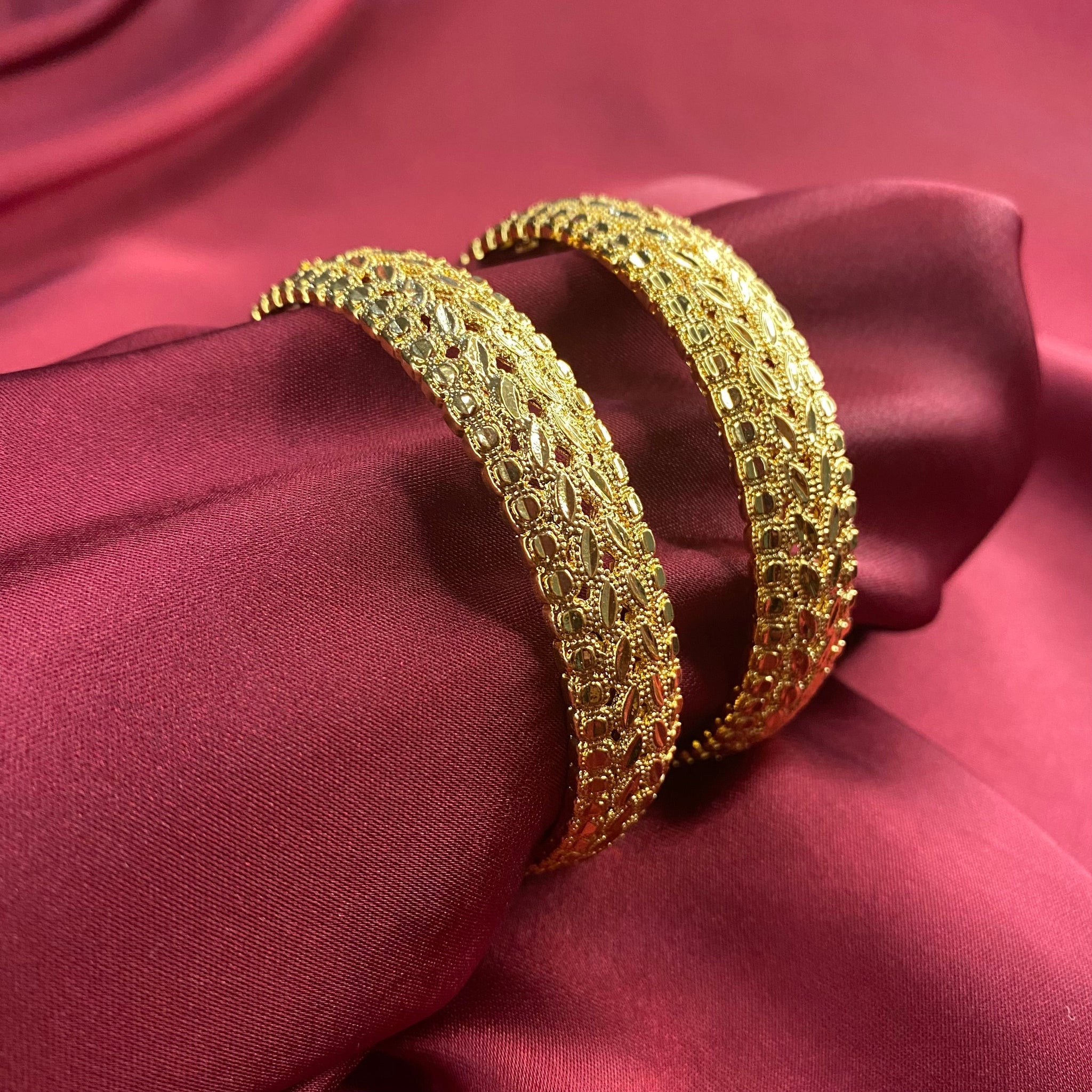 Golden Vine Bangle