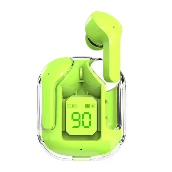 Air 31 Earbuds Wireless Transparent Bluetooth 5.3 - LED Digital Display - Heavy Bass - Noise Reduction - Waterproof